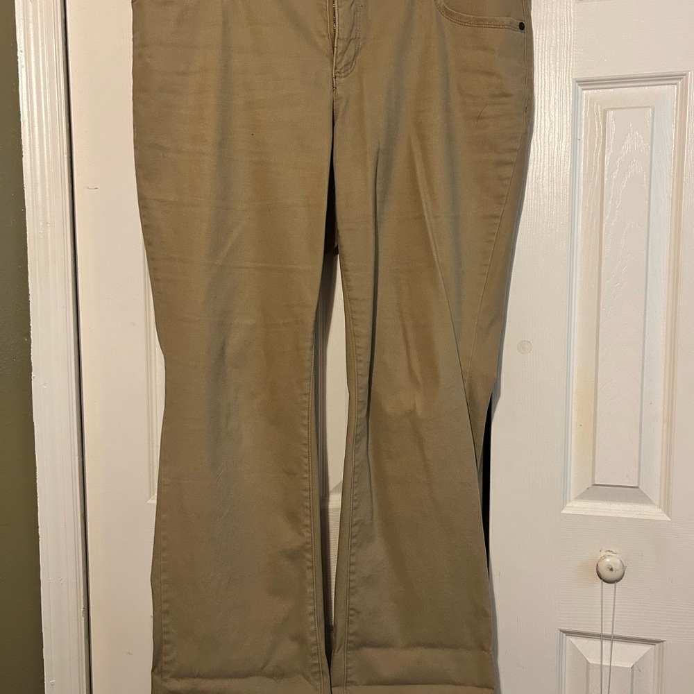 Tan Casual Pants